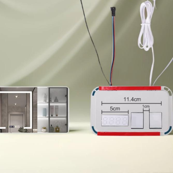 Smart LED Vanity Mirror with Touch Induction Switch for Barbershop and Bathroom