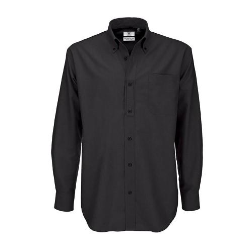 B&C Mens Oxford Long Sleeve Shirt / Mens Shirts