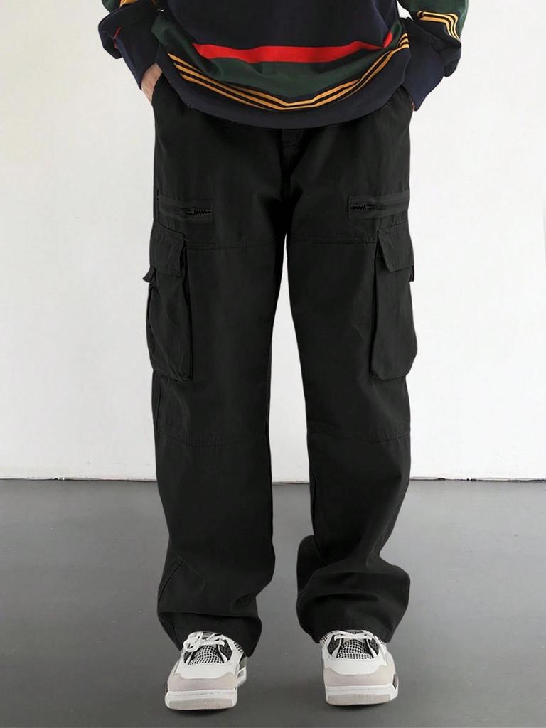 American Retro Versatile Men's Cargo Pants: Street Trend Casual 2025 Bestseller