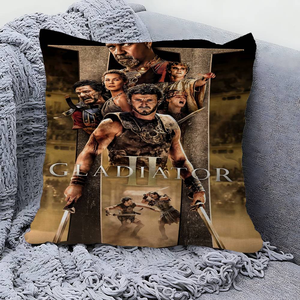 Gladiator Classic Movie Maple Design Cushion Cover Happy Autumn Harvest decor Holiday Decorati Pillow Cover