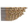 13 Stück Spiralbohrer Schnellwechsel HSS für Holz Metallschneiden 1,5?6,5 mm Schaft mit KofferGold