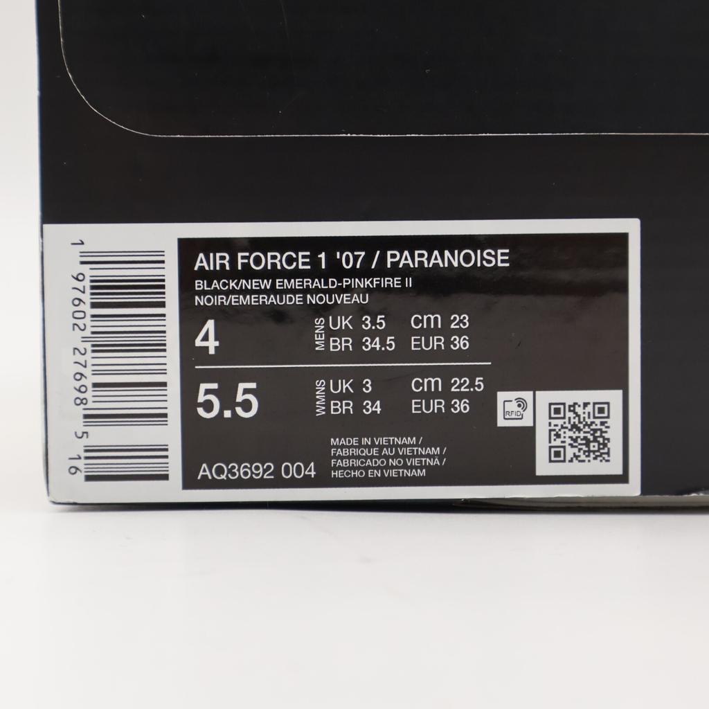 AQ3692-004 PEACEMINUSONE Nike Air Force 1 Low '07 Para-Noise 3.0 Negro (de los hombres)
