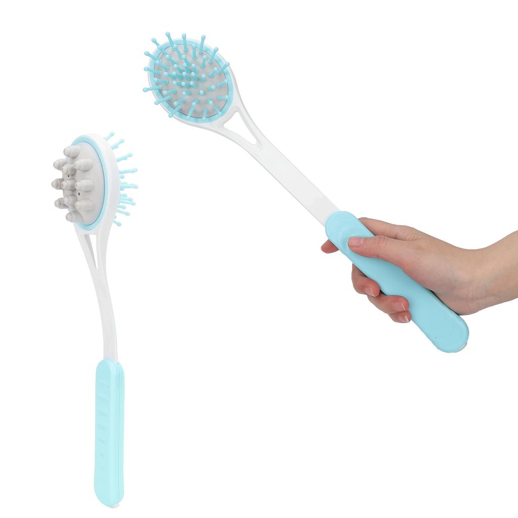 Telescopic Massage Hammer Manual Back Neck Leg Hand Meridians Pat Massage StickBlue