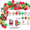 90x Arch Kit Confetti Latex Balloons w/Knotter DIY Balloon for Christmas Party Supplies