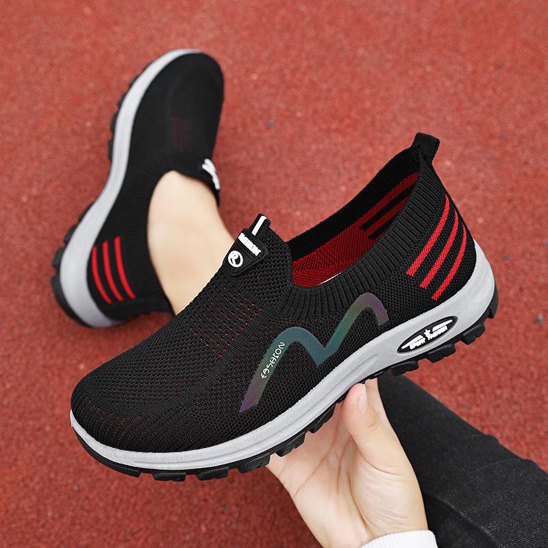 2024 Women's Spring Breathable Slip-On Casual Soft-Soled Shoes