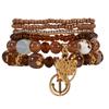 Bohemian Women's Multilayer Tassel Beaded Bracelet - Trendy European and American Style Jewelry