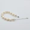 Large Pearl Bracelet White Irregular Baroque Pearls Adjustable Silver Bracelet Natural Pearl Gold Bracelet Women Fashion Jewelry