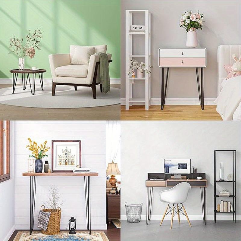 4 Stück Höhe 30cm Beine für DIY Möbel Metall Verdicktes Eisen Sofa TV-Schrank Füße