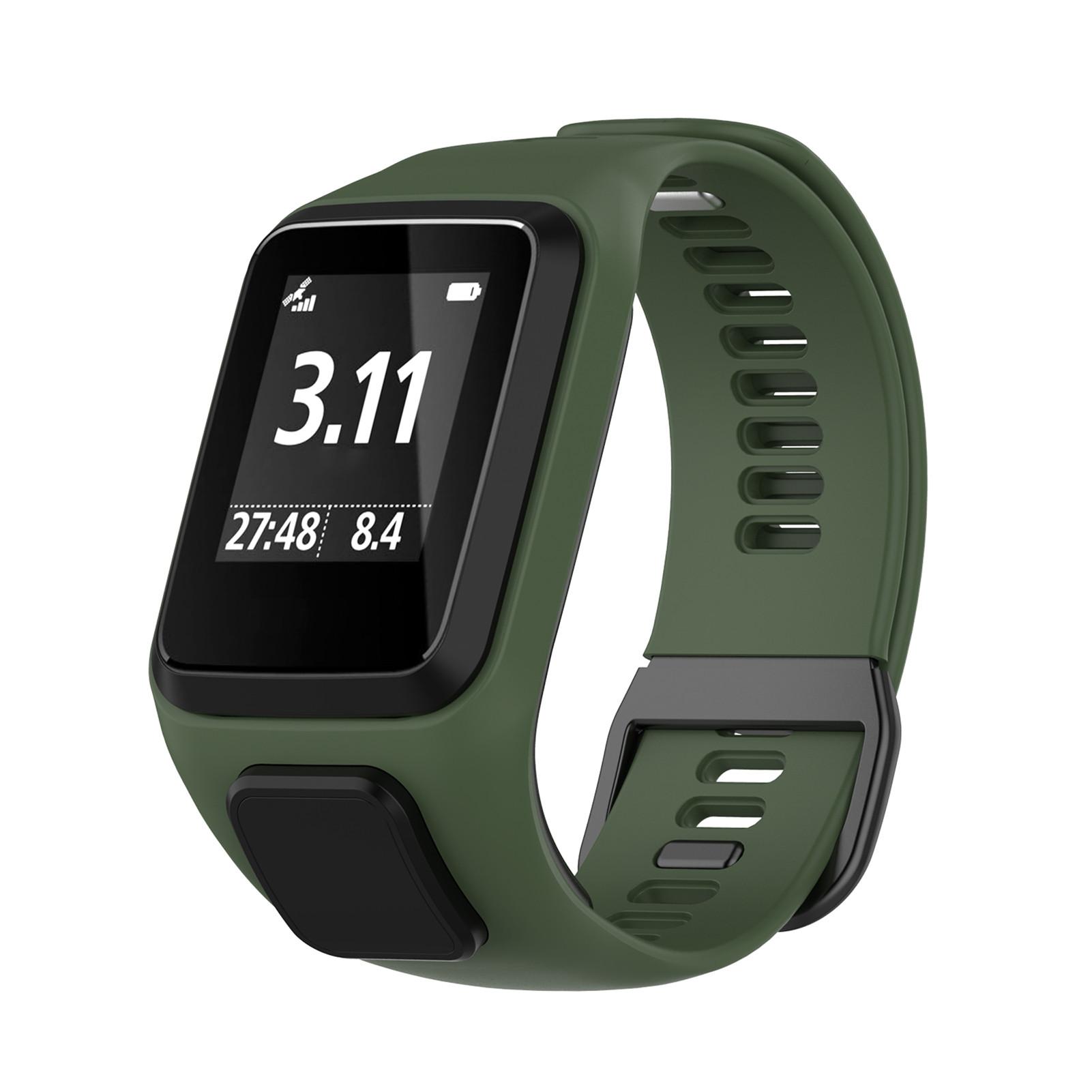 

Совместимый с TomTom Smart Bracelet Strap Совместимый с Tom Tom Runner23 Spark Silicone
