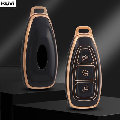 Nowe Etui Pokrowiec Powłoka na Inteligentny Kluczyk Samochodowy TPU Dla Ford Focus 3 4 St Mondeo Mk3 Mk4 Fiesta Fusion Kuga Ecosport Ochrona Akcesoria do Kluczyka