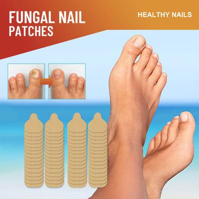 32 Pcs/Bag Toe Care Patches Safe Gentle Nail Fungus Relief Improve Nail Appearance Strengthen Nails Night Fungus Nail Patches