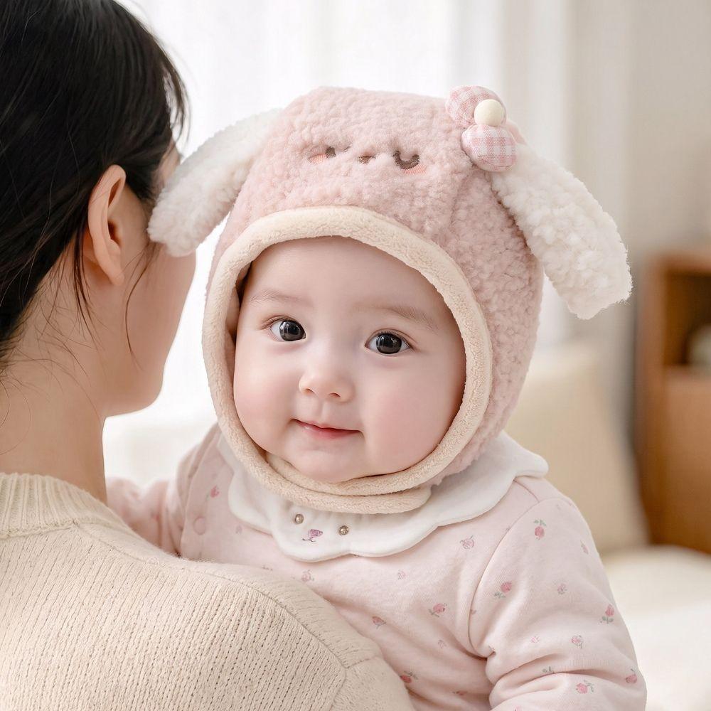 Thick Warm Toddler Winter Earflap Hat Ear Protection Thick Warm Baby Hat Outdoor Play
