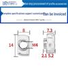 T-Slot Aluminum Profile Nut for European Standard Types 20/30/40/45