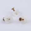 20Pcs/Lot 45 Degree Angle Plastic Corner Bracket Block For Furniture With Screws