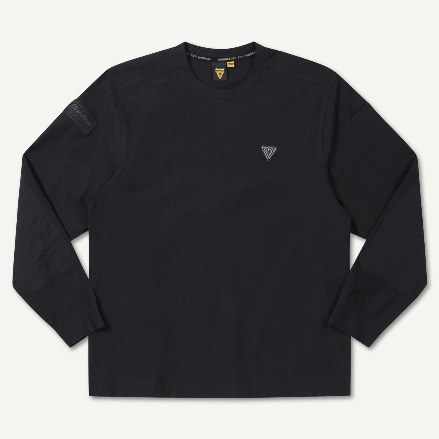 Boldist [T2] Трикотажная толстовка_2Atax24003Bkw Wood Black/110