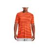 Under Armour Logo Print Pullover Crew Neck Short Sleeve T-Shirt Men Tops Explosive-Orange 1373726-866