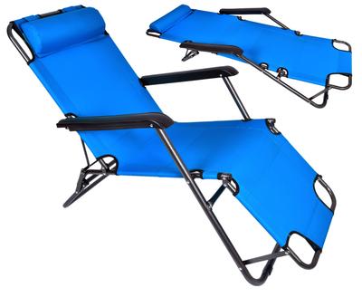 LEON Blue Armchair/deckchair