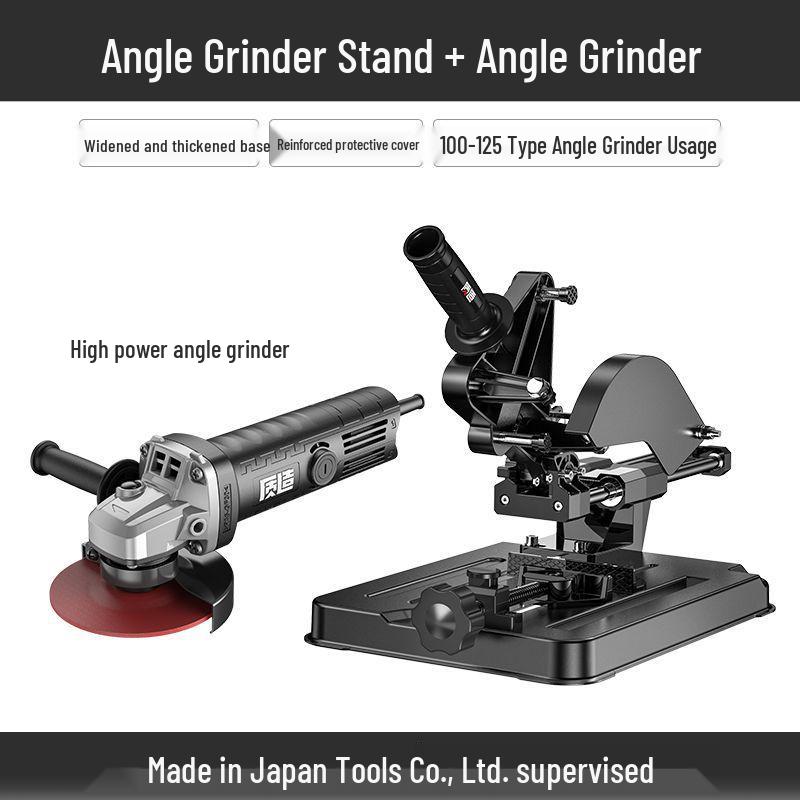 Universal Japanese Angle Grinder Stand & Multi-functional Polisher Table Saw Shelf