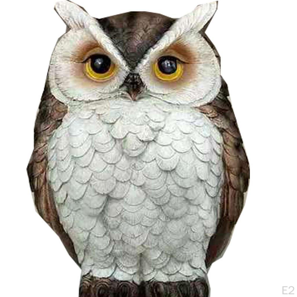 Elegant Owl Sculpture for Home and Office Decor
