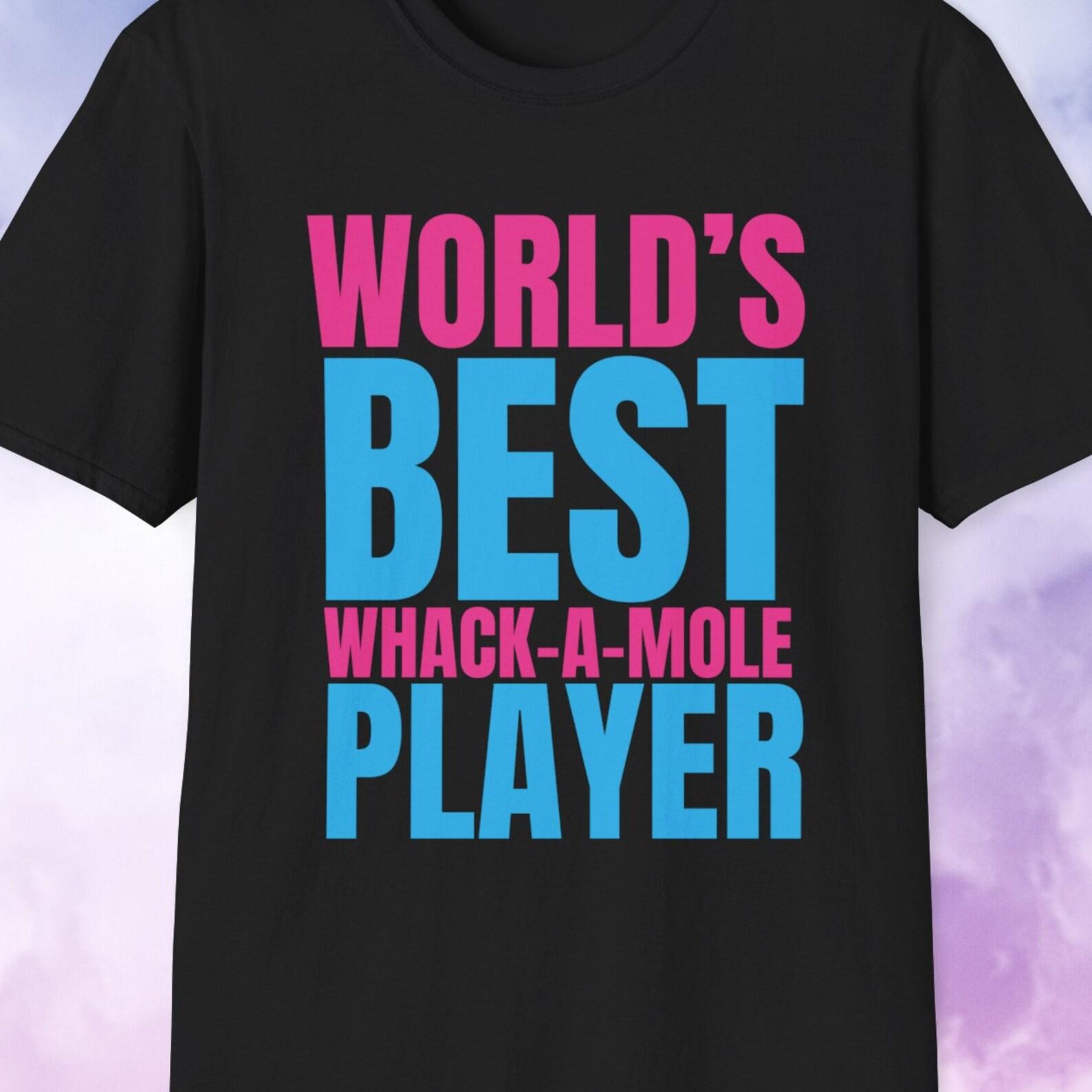 Whack a Mole Shirt, World s Best Whack-A-Mole Player, Arcade Shirt, Arcade Gifts, Arcade Game, Arcade Goer, Arcade Lover 2XL