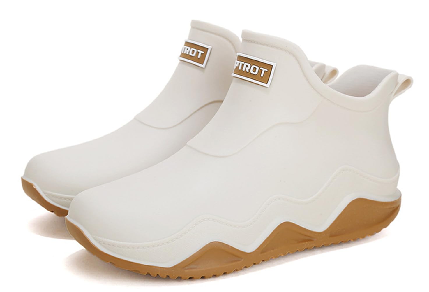 

KOSIKINI Waterproof Rubber Rain Long Perfect for Rainy Stylish Rain Rain Rain Waterproof Rain Rain Rain Rain Rain Rain Boots Boots, Length, белый