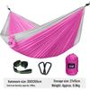 Outdoor Camping Parachute Nylon Double Hammock - Oversized and Colorful