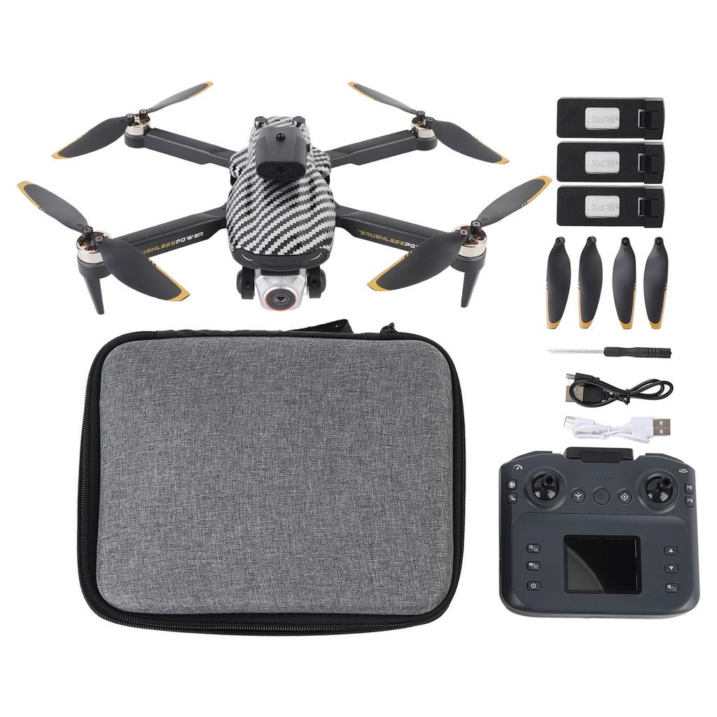 Drone Dual Camera LCD Display Remote Control Intelligent Obstacle Avoidance Anti Shake Visual