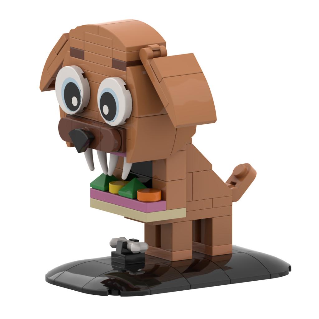 Hot Game 2in1 Action Figure Dark Pals Chasing Biting Josie's Pacifier Benji BUilding Blocks Toys Desktop Ornaments Fans Gift
