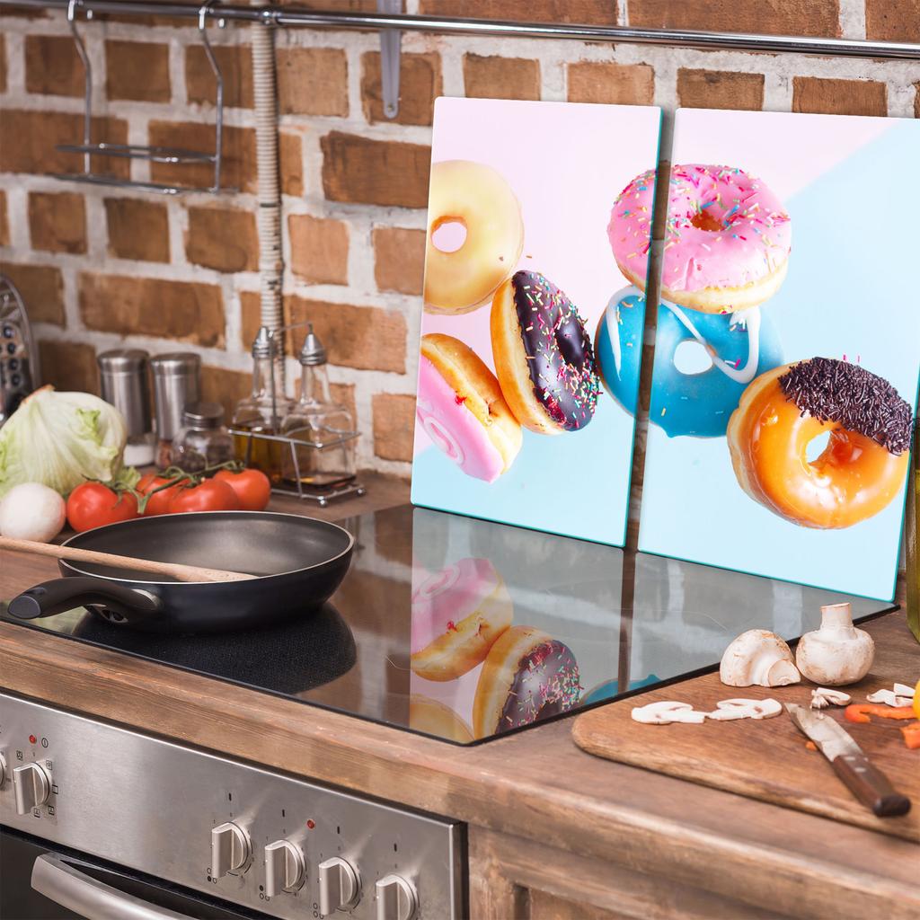 Szklana Deska Do Krojenia 2X 30X52 Pączki