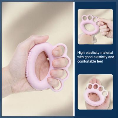 Hand Grip Strengthener Finger Exerciser 10/20/30/40/50/60Lbs Grip Strength Trainer Ring Arthritis Hand Therapy Rehabilitation Workout Equipment