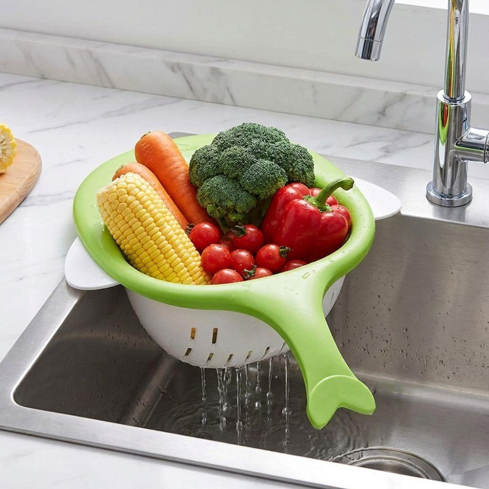 Anti Clogging Magnetic Sink Colander Leak-proof Food Waste Disposal Strainer Kitchen Use
