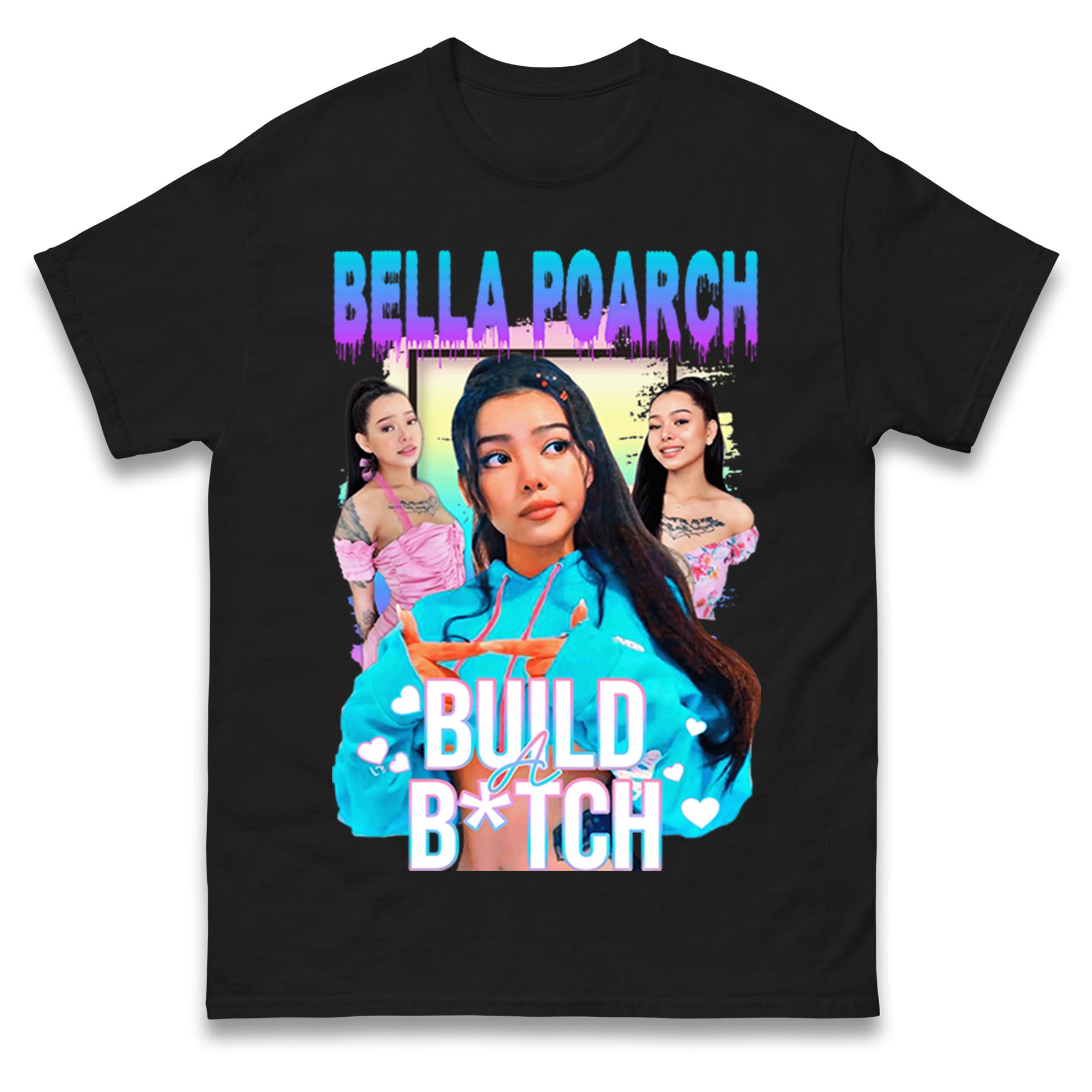 Bella Poarch Bootleg T Shirt Tshirt Mens Womens Unisex Tops Tees S