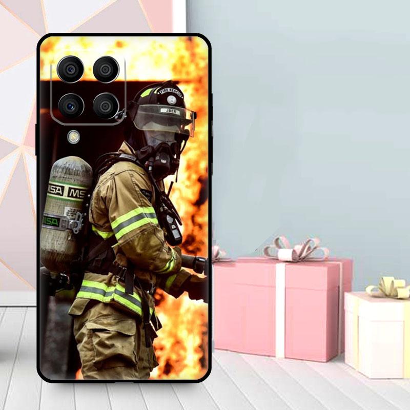 Firefighter Heroes Fireman Cool Case For Samsung Galaxy M06 M11 M31 M14 M34 M54 M12 M32 M52 M15 M13 M16 M36 M56 M53 M35 M55