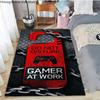 17 Style Game Controller Pattern Carpet for Living Room Decor Bedroom Bedside Leisure Area Floor Anti Slip Mats Welcome Rug Gift