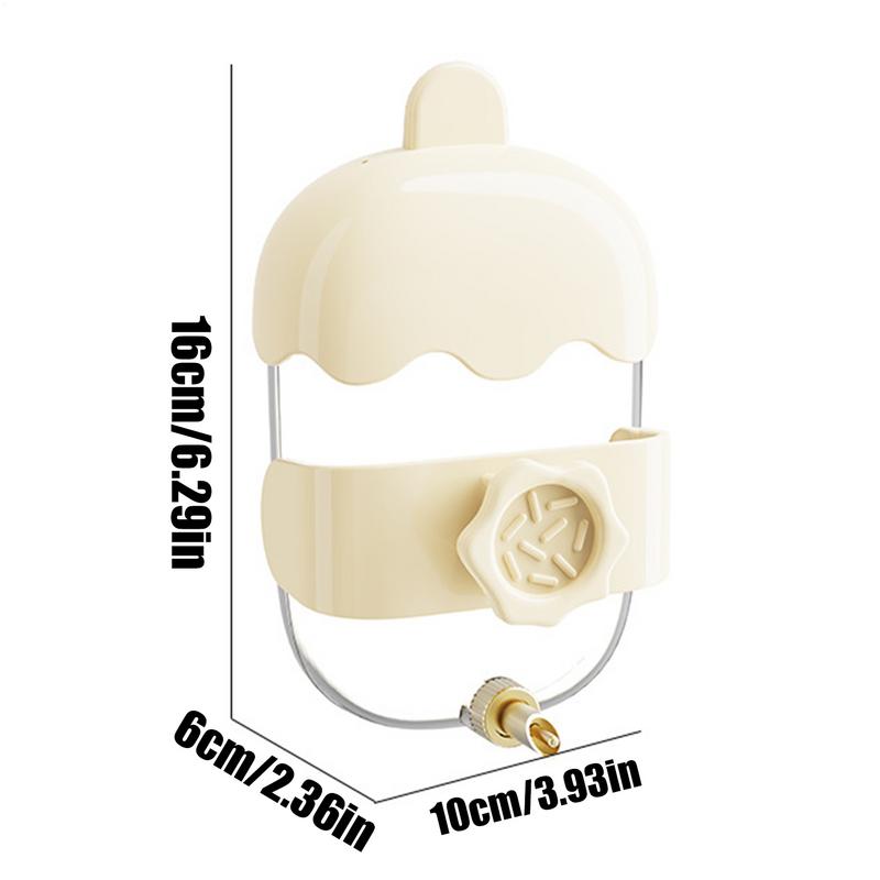 Bird Cage Water Dispenser Automatic Bird Water Feeder Non-Slip Pet Cage Waterer For Parakeet Cockatiels Budgies Lovebirds Canary