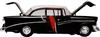 Atlantis Models Route 66 Series 1956 Chevrolet Plastic Model Kit ATLH1391 1/25