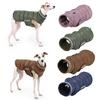 Winter Small Media Dogs Coat Windproof Warm Dogs Garments Cold Weather Coat for Middle to Large Breeds Dogs