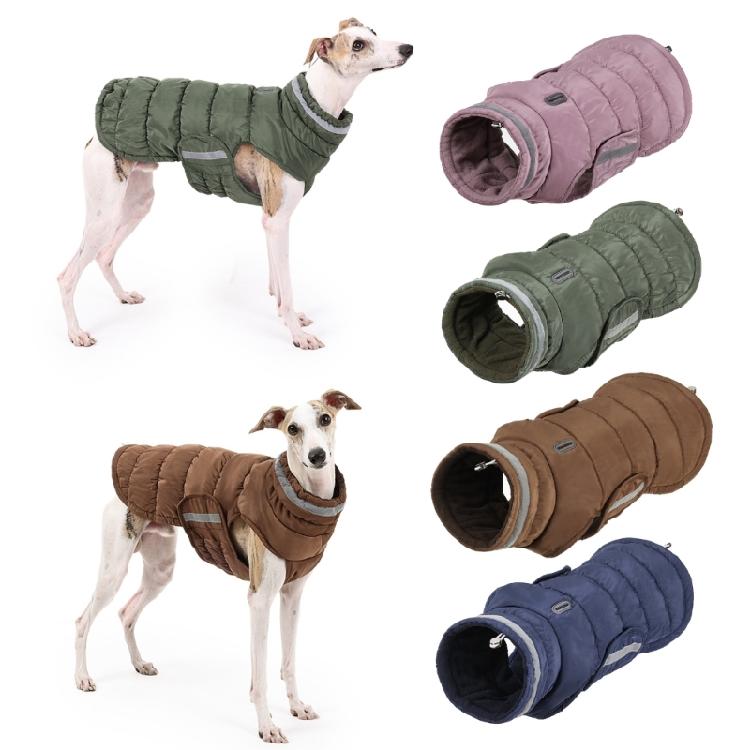 Winter Small Media Dogs Coat Windproof Warm Dogs Garments Cold Weather Coat for Middle to Large Breeds Dogs