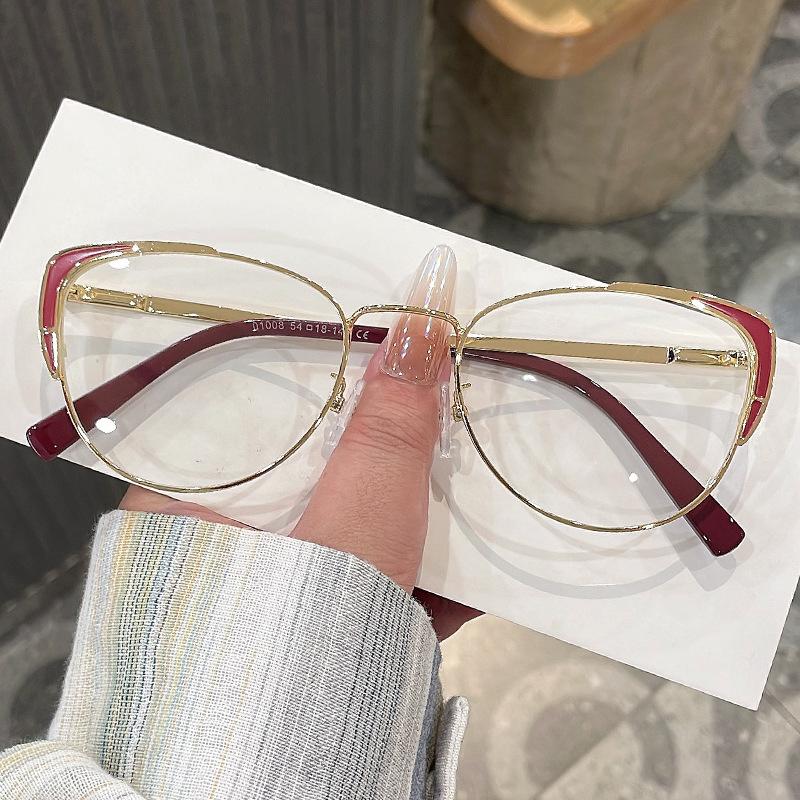 New Style Woman Glasses Cat Eye Shape Blue Light Blocking Women Glass High Quality Eyeglass Frames Women