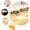 Heart Star Cookie Cutters Set, Valentine’s Day Heart Shaped Biscuit Cutters Stainless Steel Pastry Donuts Cutters with Storage Box