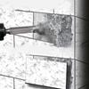 DIY Enthusiast DIY Projects Construction Site Bushing Bit 16Teeth Tip Chisel High Efficiency Square Head Design