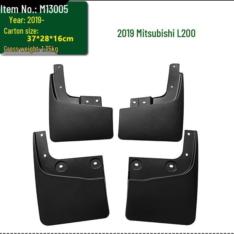 Kompatibel mit Reifen für 04-19 Pajero, 07 L200 und Schmutzfängern für 93 Lancer.