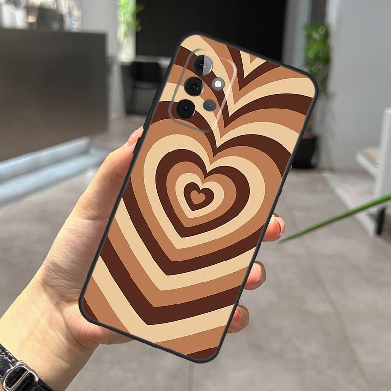 

Эстетичный коричневый чехол в форме сердца Latte Love для Samsung Galaxy A56 A36 A26 A16 A06 A25 A54 A34 A14 A52 A32 A12 A13 A33 A53 A15 A35 A55 Samsung A24 4G