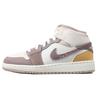 Air 1 Mid SE Craft GS Inside Out - Taupe Haze Detské tenisky Hnedá Sail Fossil-Stone DZ4466-102