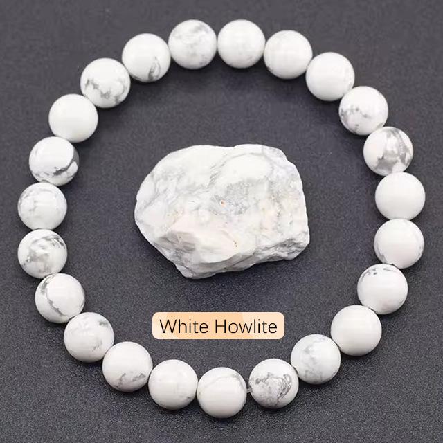 

Браслет из натурального камня агата и хрусталя, браслет из апатита и лазурита, мужские и женские украшения. Браслет удачи