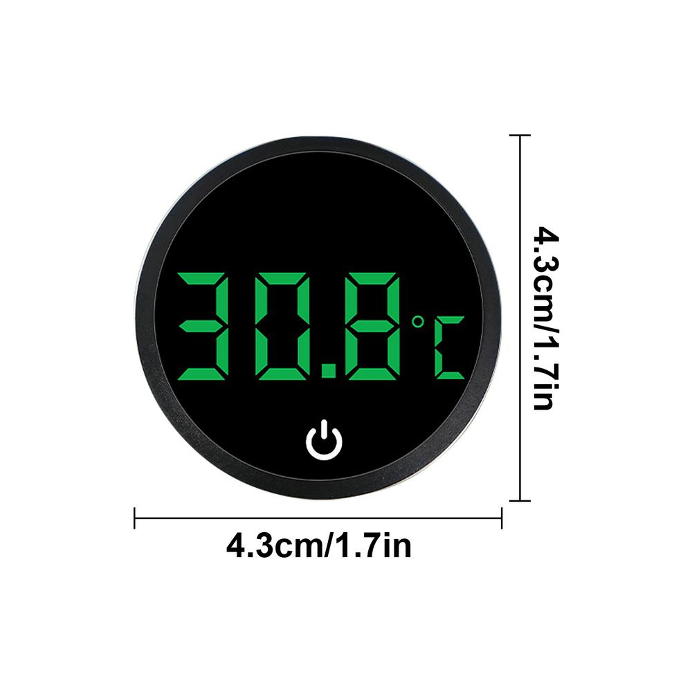 Digital Aquarium Thermometers Fish Tank Thermometers with Led Hd Display Digital Thermometers for Aquariums Glass Containers