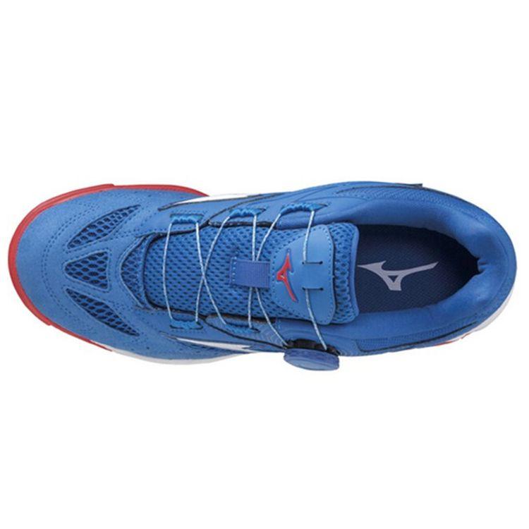 Mizuno Wave Medal Sp4 Low Top Table Tennis Shoes Unisex Shoes Blue Red 81GA211222