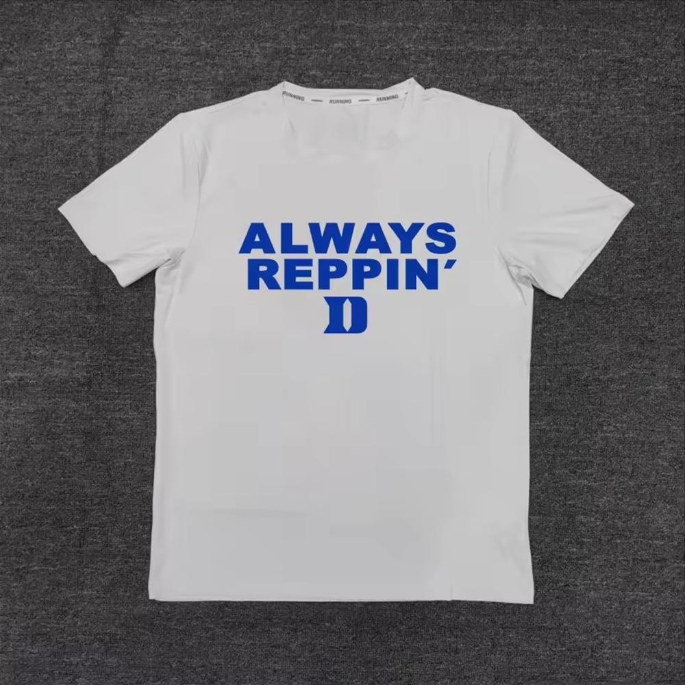 2025 North America Limited Duke North Carolina University Basketball Mens Clothes Men Clothing Short Sleeve Round Neck T-shirt