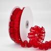 2M Length Ruffled Lace Ribbon 4cm Width Ballet Lace Ribbon Elegant Frilly Lace Trim  Sewing Craft