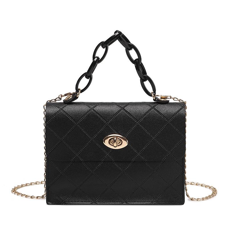 New Handbag Bag Diamond Mobile Phone Bag Small Fragrance Small Square Bag Chain Crossbody Bag
